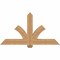 Ekena Millwork Redmond Smooth Timber Gable Bracket, Western Red Cedar, 60"W x 32"H x 5 1/2"D x 5 1/2"F, 13/12 Pitch GBW060X32X0606RED00SWR - alternate 1